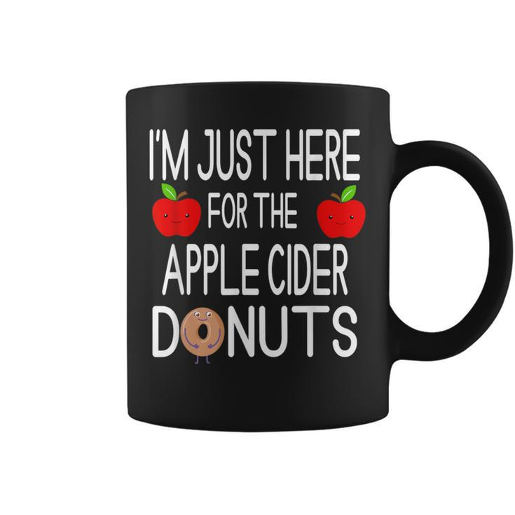 I'm Just Here For The Apple Cider Donuts Apple Picking Coffee Mug
