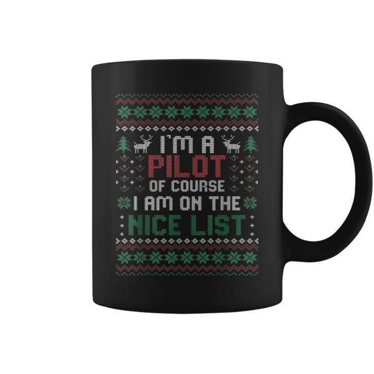 I'm A Pilot Ugly Christmas Sweaters Coffee Mug