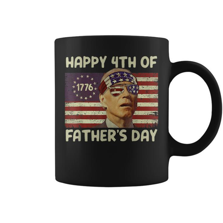 Funny Joe Biden Happy 4Th Of Fathers Day  4Th Of July Coffee Mug