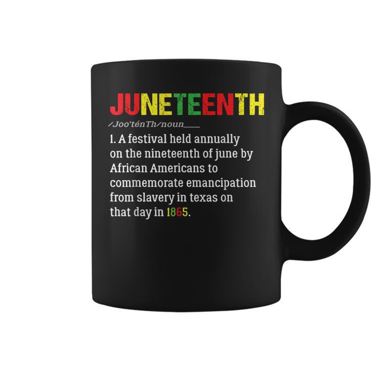 Funny Junenth Difenition Black History Month Pride Men Pride Month Funny Designs Funny Gifts Coffee Mug