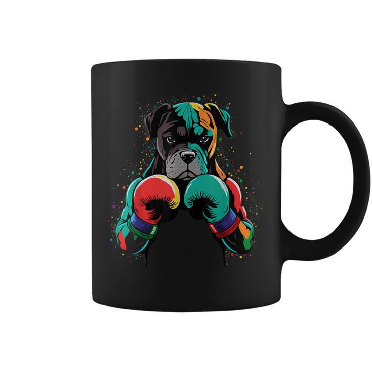 Kickboxing Or Boxing Boxer Dog Coffee Mug