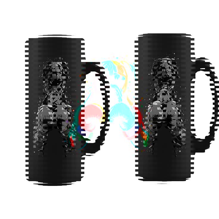 Kickboxing Or Boxing Boxer Dog Coffee Mug