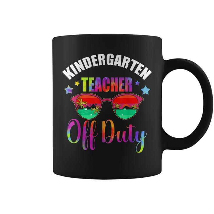 Funny Kindergarten Teacher Off Duty Retirement 2023 Coffee Mug
