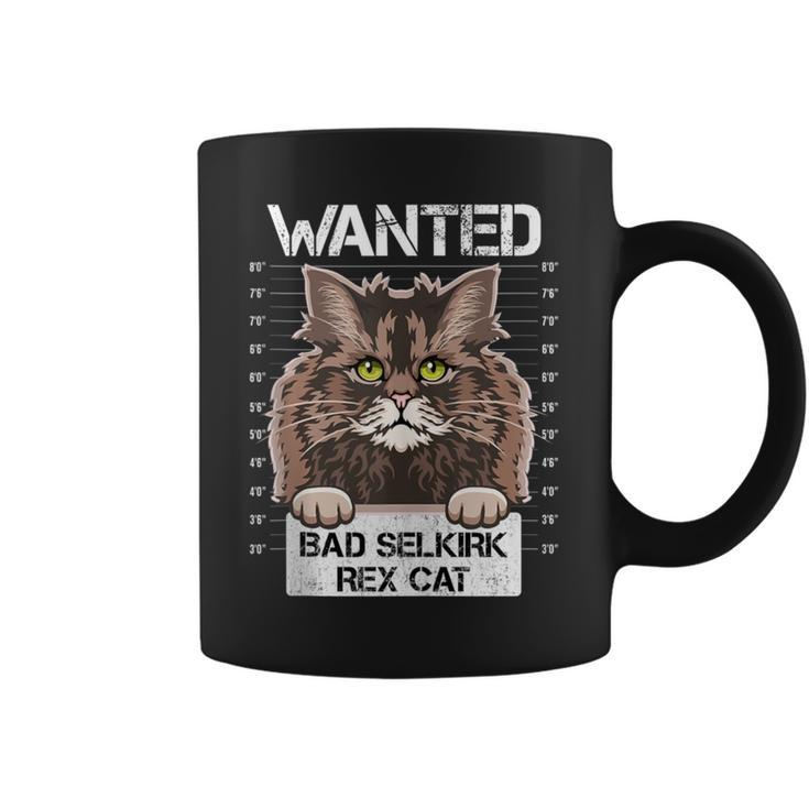Kitten Kitty Owners Lovers Wanted Bad Selkirk Rex Cat Coffee Mug