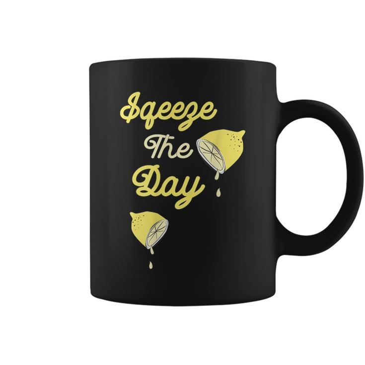 Funny Lemon Pun Motivational Saying  Coffee Mug