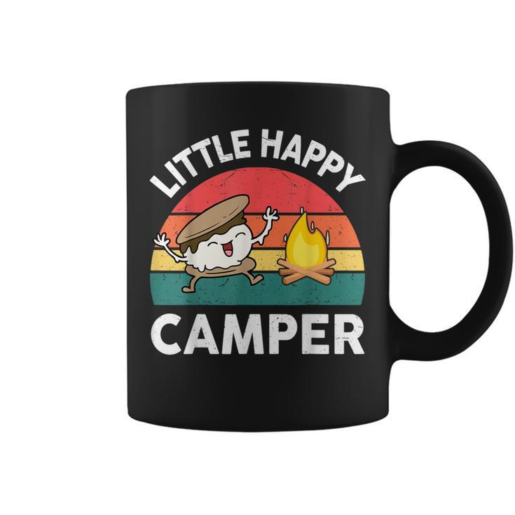 Funny Little Happy Camper Kid Boy Girl Toddler Smore Camping Camping Funny Gifts Coffee Mug
