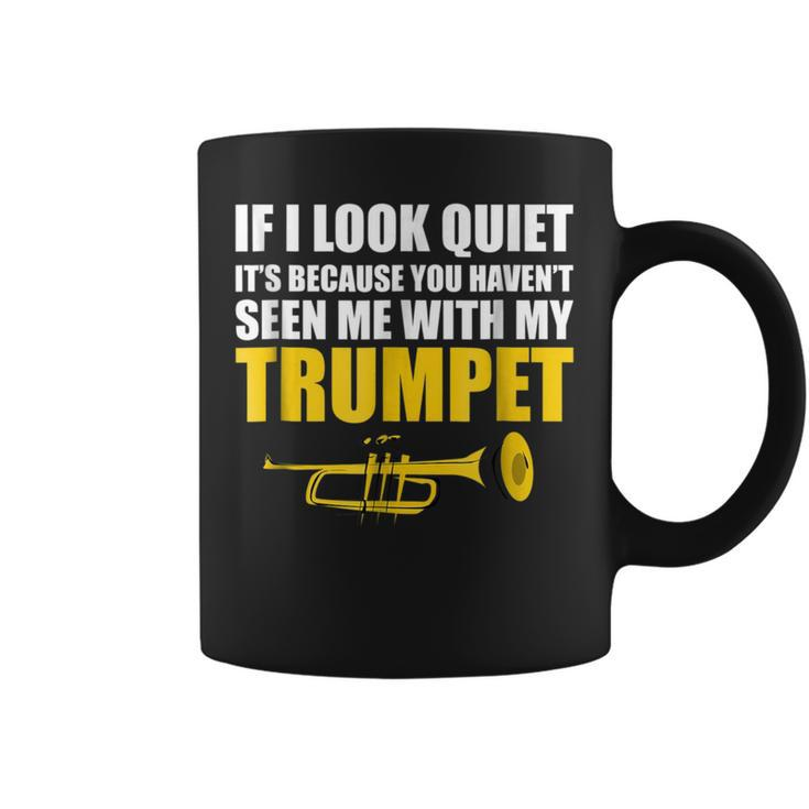 Funny Loud Tooting Trumpet Musician T Coffee Mug
