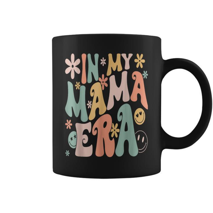 In My Mama Era Lover Groovy Retro Mom Mother's Day Coffee Mug