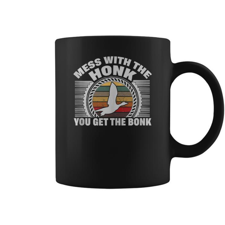 Funny Mean Goose Honk Quote  Coffee Mug