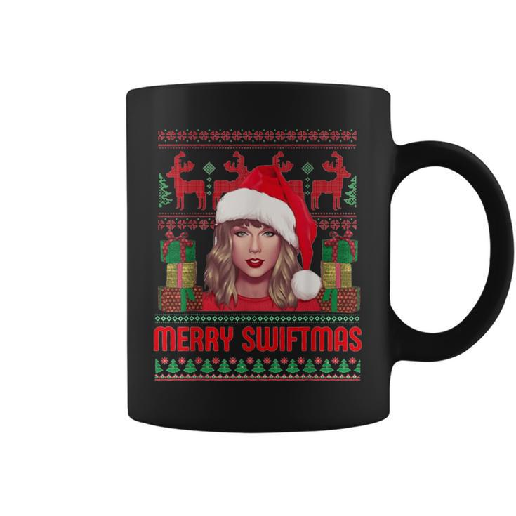 Merry Swiftmas Era Christmas Ugly Sweater Xmas Coffee Mug