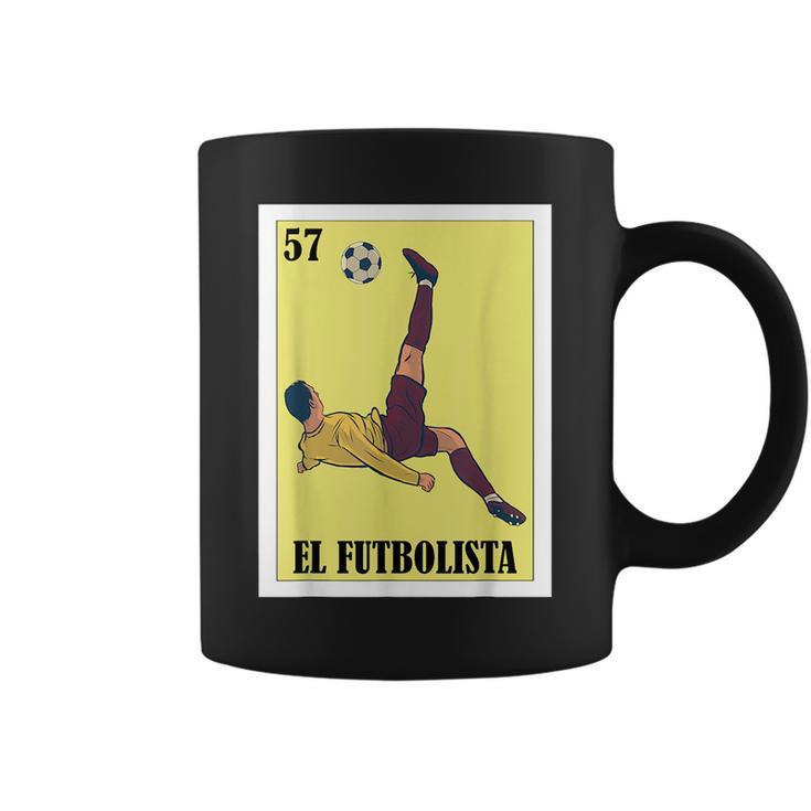 Funny Mexican Soccer Design - El Futbolista  Coffee Mug
