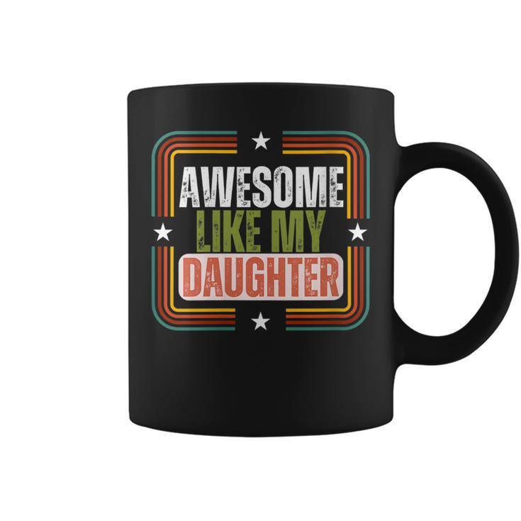Mom & Dad From Daughter Parents' Day Coffee Mug
