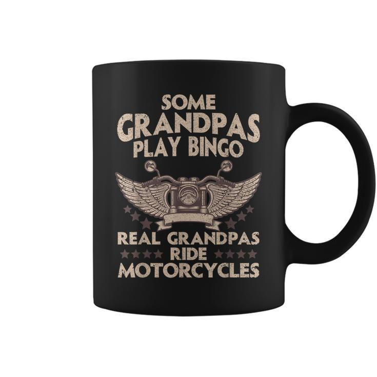 Funny Motorcycle For Grandpa Men Biker Motorcycle Rider Coffee Mug
