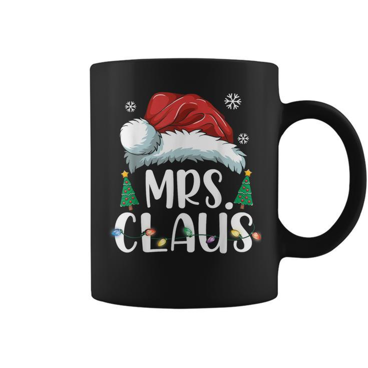 Mrs Claus Santa Christmas Matching Couple Pajama Coffee Mug