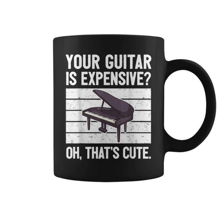 Piano Player Pianist Musician Saying I Guitar Coffee Mug
