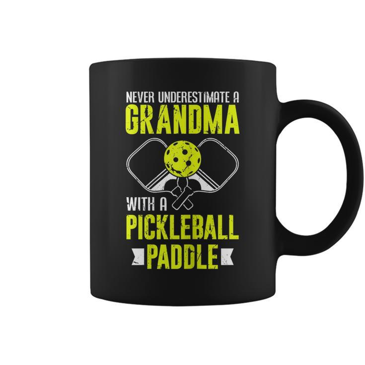 Funny Pickleball Grandma Graphic For Women Pickleball Player  Coffee Mug