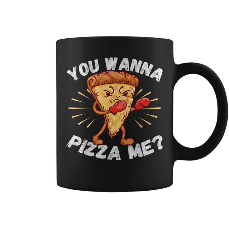 Pizza Food Lover Foodie You Wanna Pizza Me Pizza Coffee Mug
