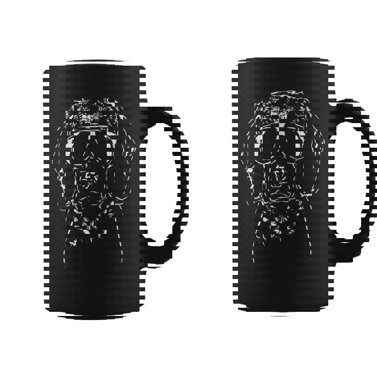 Proud Bavarian Mountain Hound Sunglasses Cool Dog Coffee Mug