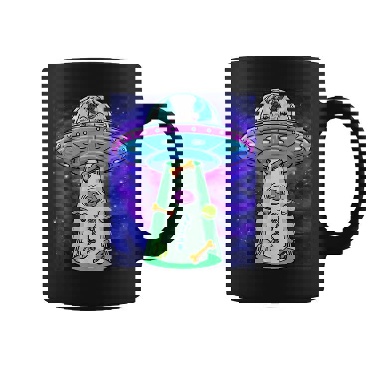Funny Pug Pug Lover Pug Ufo Pug Mom Pug Dad Pug  Coffee Mug