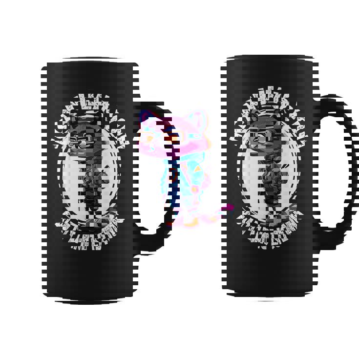 Funny Raccoon I Can Hear You But Im Listening Coffee Mug