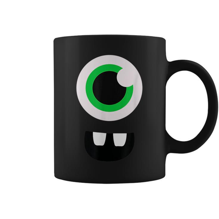 Funny Scary Monster Eyeball Face | Halloween Costume  Coffee Mug