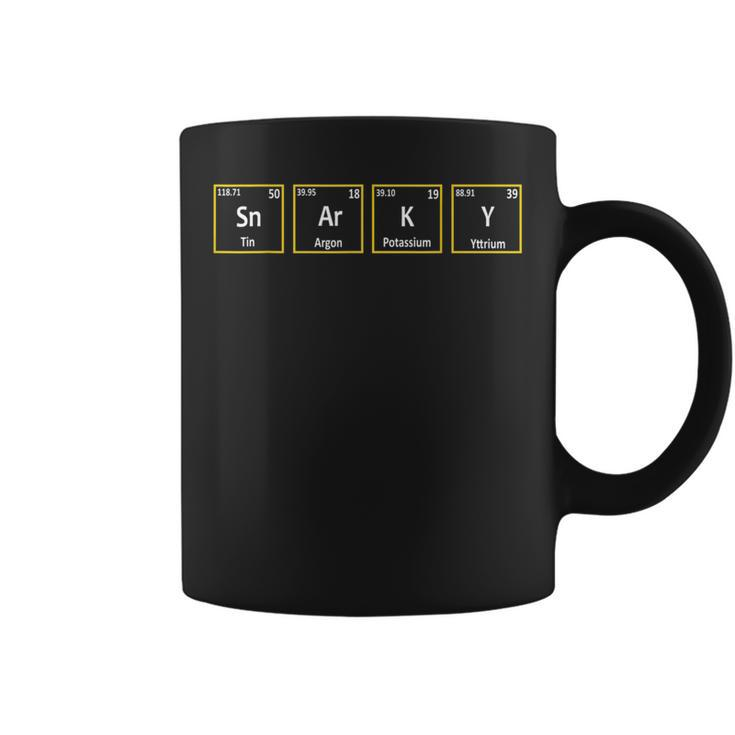 Funny Snarky Sarcasm Periodic Table Elements Spelling  Coffee Mug