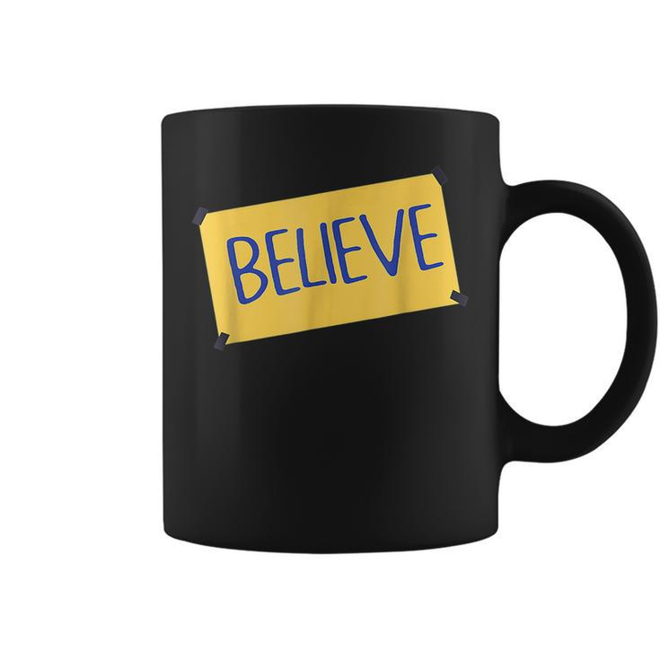 Funny Soccer Believe Faith Coach Richmond Lasso Believe Believe Funny Gifts Coffee Mug