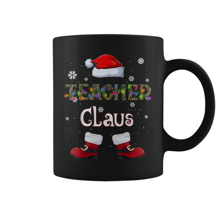 Teacher Claus Family Matching Ugly Christmas Sweater Coffee Mug