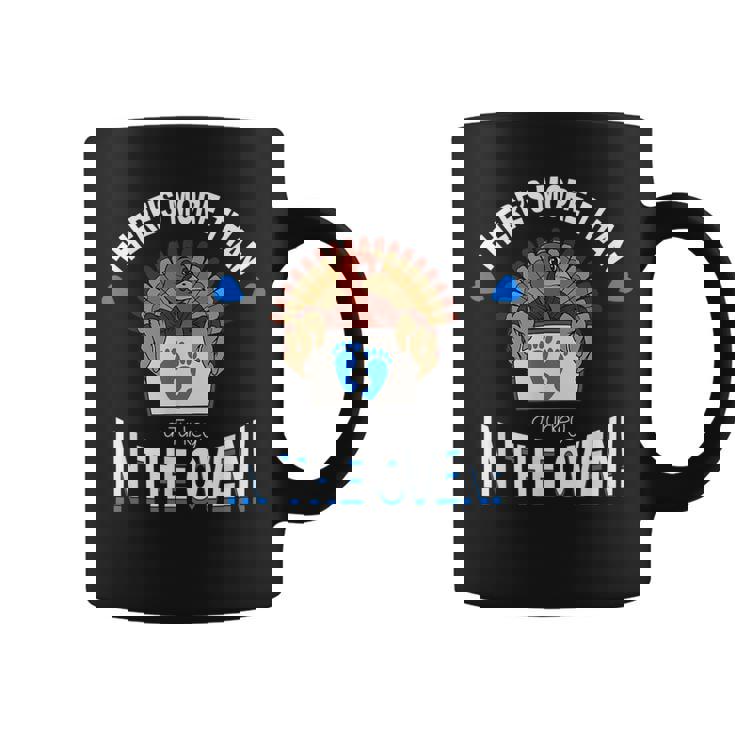 Funny Thanksgiving Baby Gender Reveal Coffee Mug