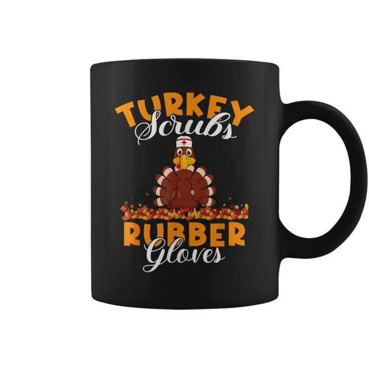 Turkey Nurse Thanksgiving Scrub Coffee Mug