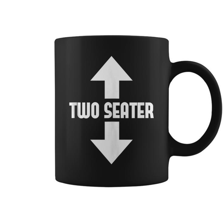 Funny Two Seater Arrow Dad Joke Meme Gift Funny Gifts For Dad Coffee Mug