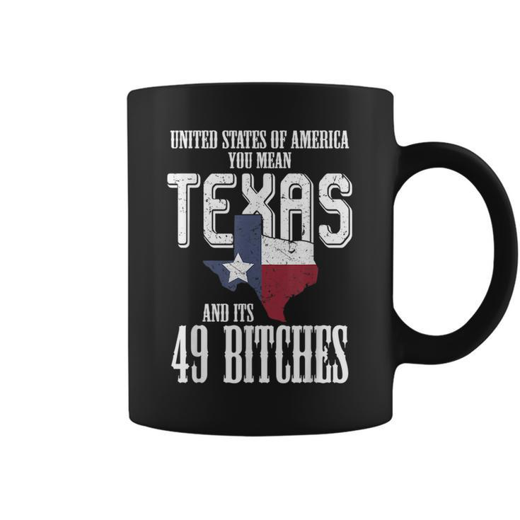 Funny Usa Flag United States Of America Texas Texas Funny Designs Gifts And Merchandise Funny Gifts Coffee Mug