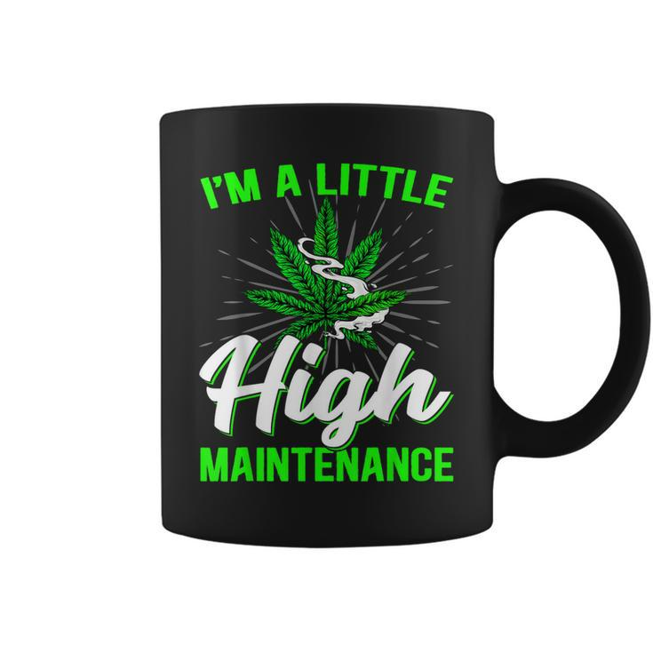 Funny Weed Joke 420 Marijuana Graphic Men Women Cannabis Coffee Mug
