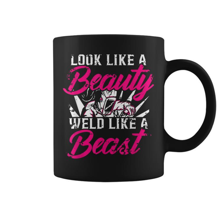 Welding Fabricator Welder Like A Beauty Women Coffee Mug