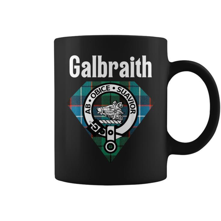 Galbraith Clan Scottish Name Coat Of Arms Tartan Coffee Mug