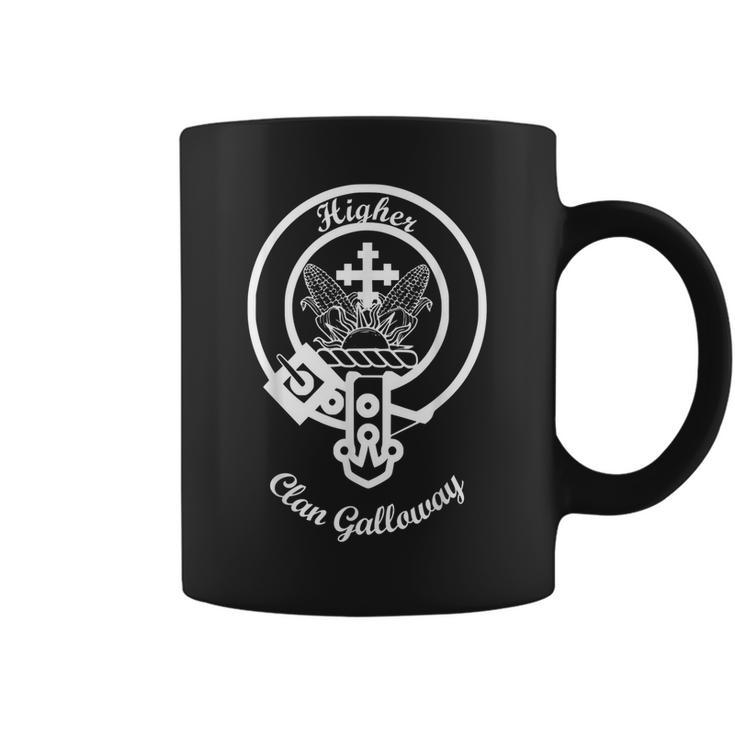 Galloway Surname Last Name Scottish Clan Tartan Badge Crest Funny Last Name Designs Funny Gifts Coffee Mug
