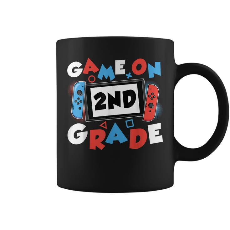 Game On 2Nd Grade Second First Day School Gaming Gamer Boys  Coffee Mug