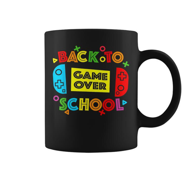 Game Over Back To School Funny Teacher Students  Coffee Mug