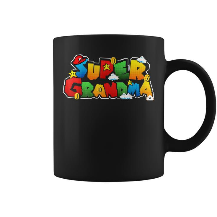Gamer Super Grandma Funny Gamer Gifts For Grandma  Coffee Mug