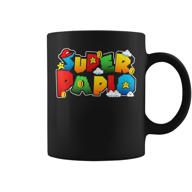 Gamer Super Papio Funny Father Day Gifts Gift For Papa  Coffee Mug