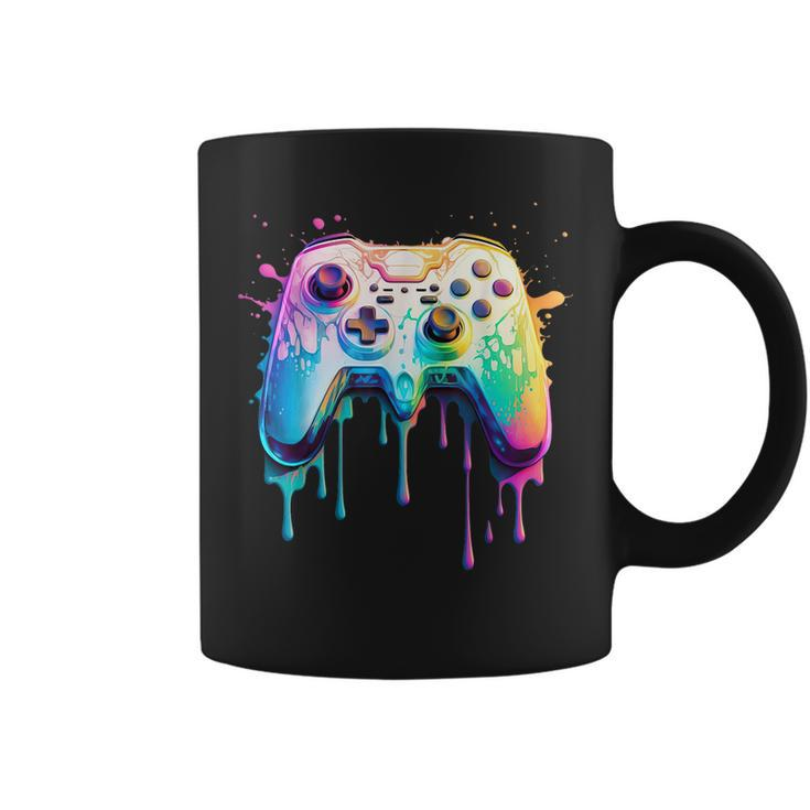 Gamer Graphic Video Game Colorful Video Game Lover Coffee Mug