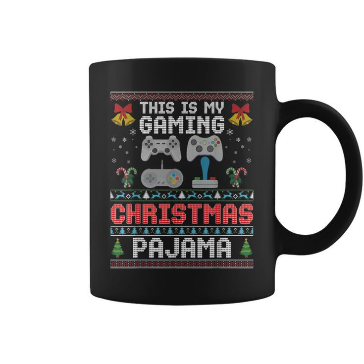 This Is My Gaming Christmas Pajama Sweater Merry Ugly Xmas Coffee Mug