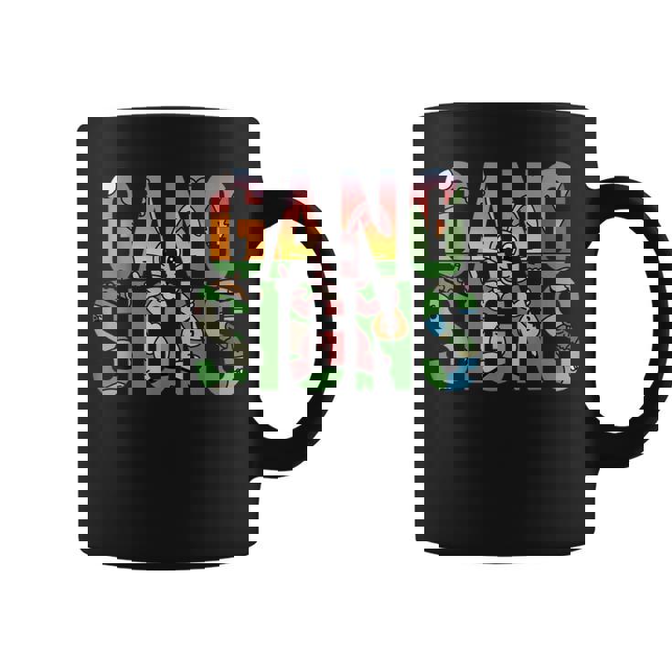 Gang Signs Coffee Mug