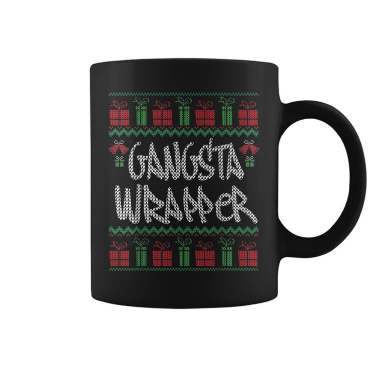 Gangsta Wrapper Ugly Christmas Sweaters Coffee Mug