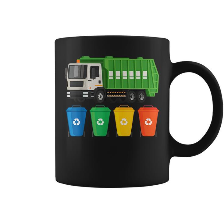 Garbage Truck  Truck Trash Recycling Lover Waste Management Coffee Mug