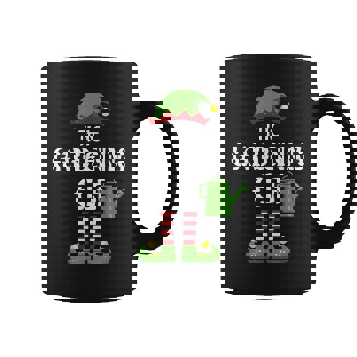 Gardening Elf Family Matching Group Christmas Coffee Mug Gardening Elf Family Matching Group Christmas Coffee Mug