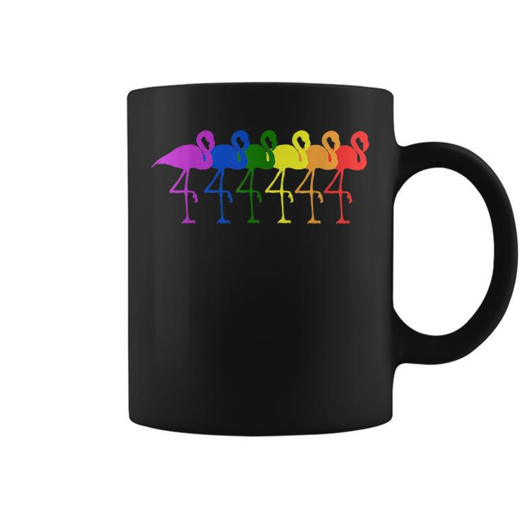 Gay Pride Flamingo Rainbow Lgbtq  Coffee Mug