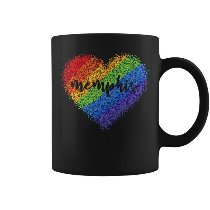 Gay Pride Memphis Lgbtq  Lesbian Gay Bi Trans Coffee Mug