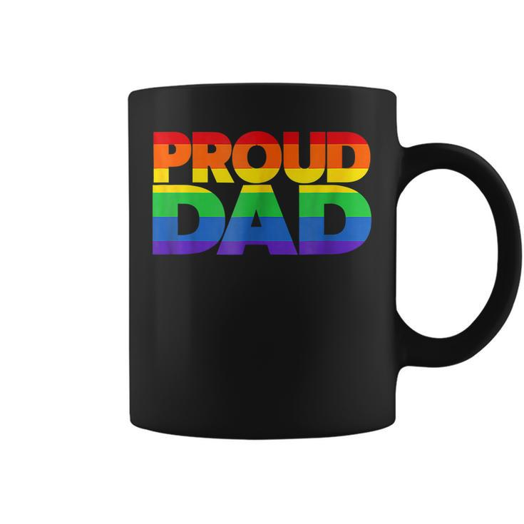 Gay Pride  Proud Dad Lgbt Parent Fathers Day  Coffee Mug