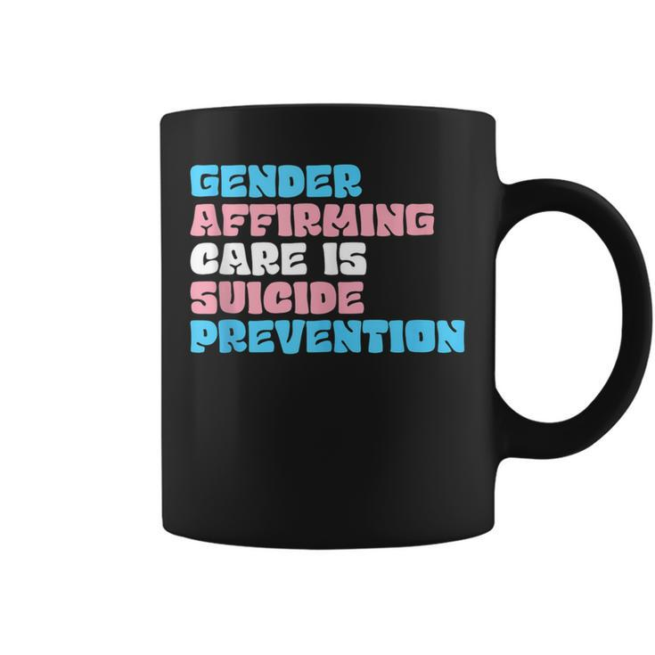 Gender Affirming Care Is Suicide Prevention Lgbt Rights   Coffee Mug